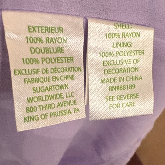 Lilly Pulitzer Lavender Sleeveless Mini Dress - Picture 6 of 12